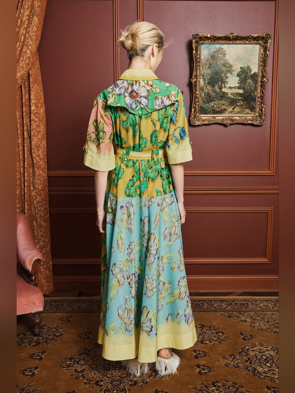 ALEMAIS jerry shirtdress US 2 - Picture 3 of 13
